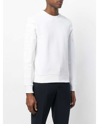 weißes Sweatshirt von Moncler