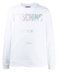weißes Sweatshirt von Moschino