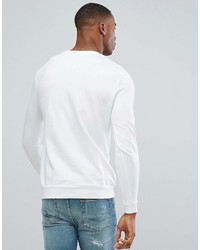weißes Sweatshirt von Asos