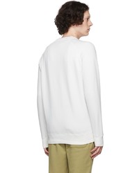 weißes Sweatshirt von MAISON KITSUNÉ