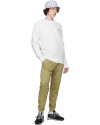 weißes Sweatshirt von MAISON KITSUNÉ