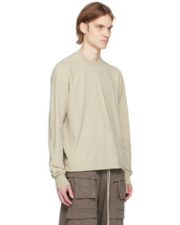 weißes Sweatshirt von Rick Owens DRKSHDW