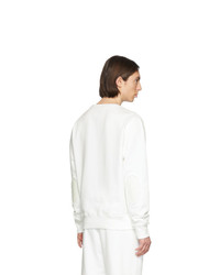 weißes Sweatshirt von Maison Margiela