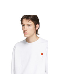 weißes Sweatshirt von Acne Studios