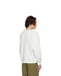 weißes Sweatshirt von Dries Van Noten