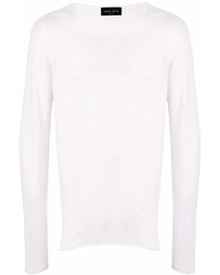 weißes Sweatshirt von Roberto Collina