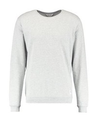 weißes Sweatshirt von Solid