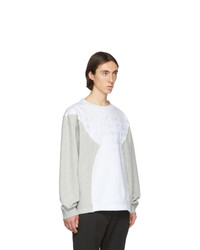 weißes Sweatshirt von Maison Margiela