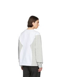 weißes Sweatshirt von Maison Margiela