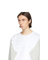 weißes Sweatshirt von Maison Margiela