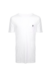 weißes T-Shirt mit einem Rundhalsausschnitt von 11 By Boris Bidjan Saberi