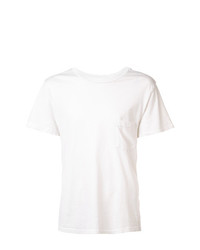 weißes T-Shirt mit einem Rundhalsausschnitt von 321
