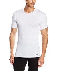 weißes T-Shirt mit einem Rundhalsausschnitt von Abanderado