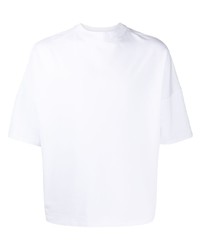 weißes T-Shirt mit einem Rundhalsausschnitt von Alchemy