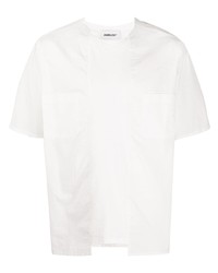 weißes T-Shirt mit einem Rundhalsausschnitt von Ambush