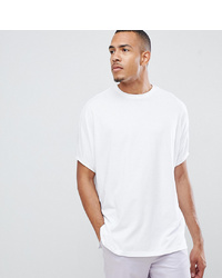 weißes T-Shirt mit einem Rundhalsausschnitt von ASOS DESIGN