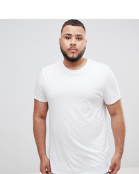 weißes T-Shirt mit einem Rundhalsausschnitt von ASOS DESIGN