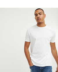 weißes T-Shirt mit einem Rundhalsausschnitt von ASOS DESIGN