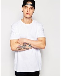 weißes T-Shirt mit einem Rundhalsausschnitt von Asos