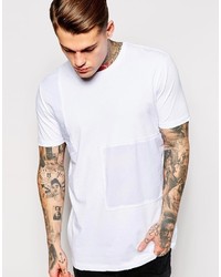 weißes T-Shirt mit einem Rundhalsausschnitt von Asos