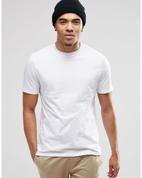 weißes T-Shirt mit einem Rundhalsausschnitt von Asos