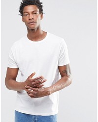 weißes T-Shirt mit einem Rundhalsausschnitt von Asos