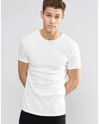 weißes T-Shirt mit einem Rundhalsausschnitt von Asos