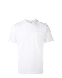 weißes T-Shirt mit einem Rundhalsausschnitt von Aspesi