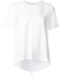 weißes T-Shirt mit einem Rundhalsausschnitt von ASTRAET