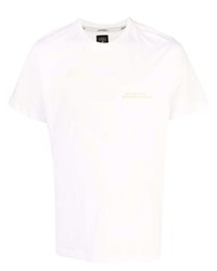 weißes T-Shirt mit einem Rundhalsausschnitt von Automobili Lamborghini