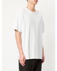 weißes T-Shirt mit einem Rundhalsausschnitt von Stampd