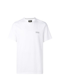 weißes T-Shirt mit einem Rundhalsausschnitt von Barbour