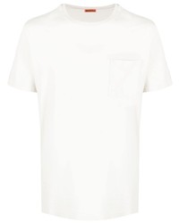 weißes T-Shirt mit einem Rundhalsausschnitt von Barena