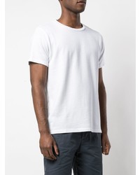 weißes T-Shirt mit einem Rundhalsausschnitt von SAVE KHAKI UNITED