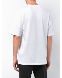 weißes T-Shirt mit einem Rundhalsausschnitt von 3.1 Phillip Lim