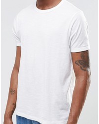 weißes T-Shirt mit einem Rundhalsausschnitt von Asos