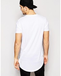 weißes T-Shirt mit einem Rundhalsausschnitt von Asos