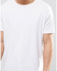 weißes T-Shirt mit einem Rundhalsausschnitt von Asos