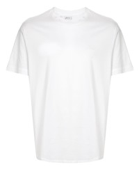 weißes T-Shirt mit einem Rundhalsausschnitt von Brioni