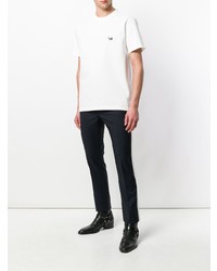weißes T-Shirt mit einem Rundhalsausschnitt von Calvin Klein 205W39nyc