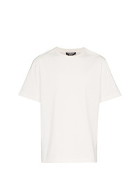 weißes T-Shirt mit einem Rundhalsausschnitt von Calvin Klein 205W39nyc