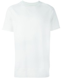 weißes T-Shirt mit einem Rundhalsausschnitt von Calvin Klein Jeans