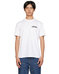 weißes T-Shirt mit einem Rundhalsausschnitt von CARHARTT WORK IN PROGRESS