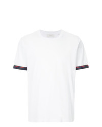 weißes T-Shirt mit einem Rundhalsausschnitt von Cerruti 1881