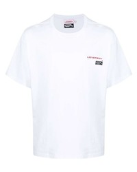 weißes T-Shirt mit einem Rundhalsausschnitt von Charles Jeffrey Loverboy