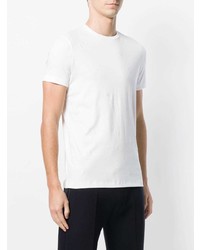 weißes T-Shirt mit einem Rundhalsausschnitt von Emporio Armani