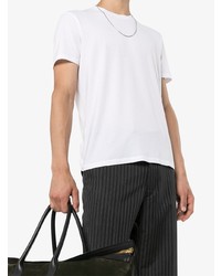 weißes T-Shirt mit einem Rundhalsausschnitt von Tom Ford