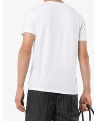 weißes T-Shirt mit einem Rundhalsausschnitt von Tom Ford