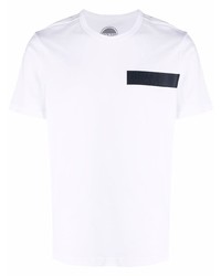 weißes T-Shirt mit einem Rundhalsausschnitt von Colmar