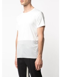 weißes T-Shirt mit einem Rundhalsausschnitt von Onia